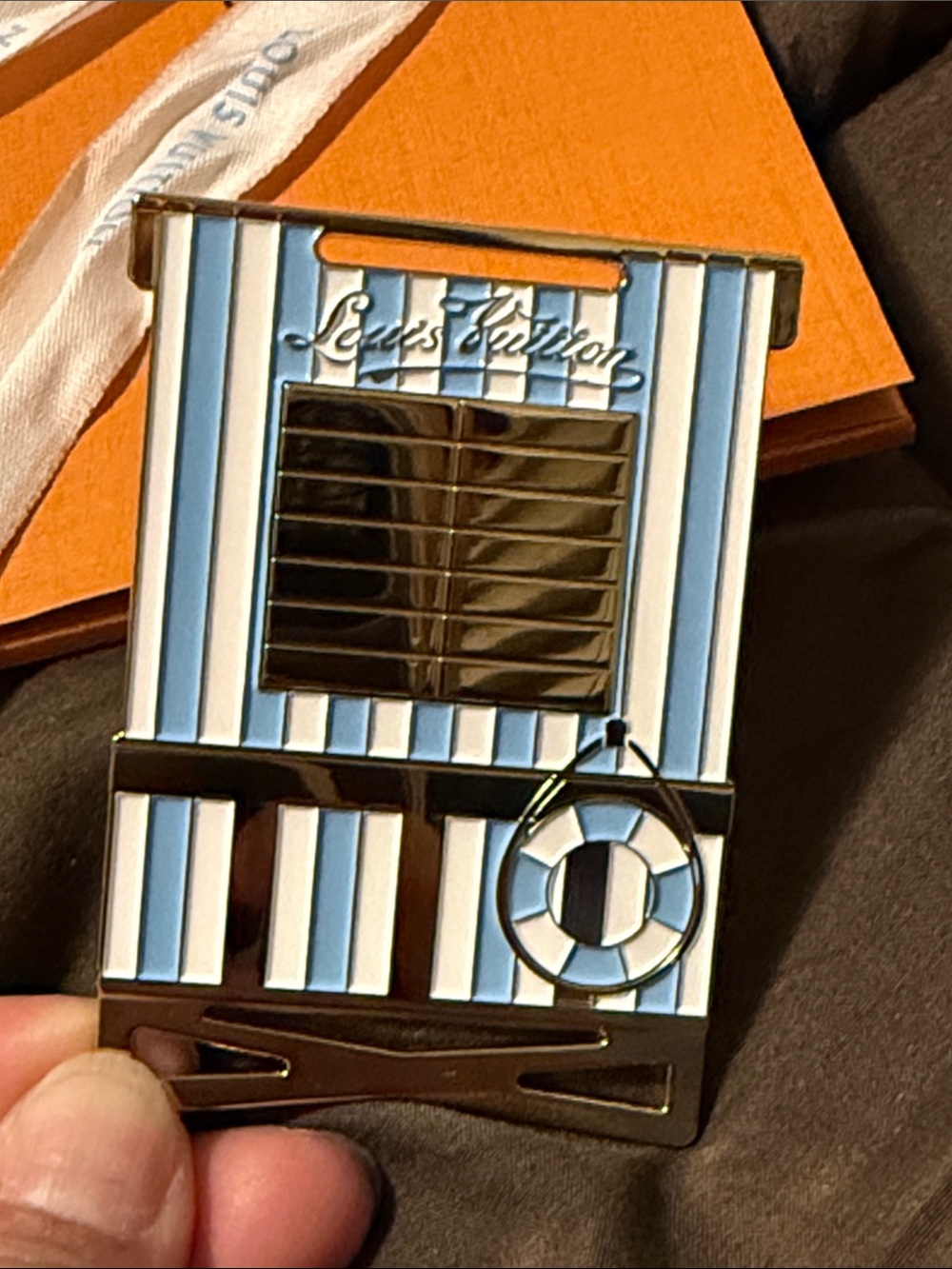 New Authentic Limited Edition Louis Vuitton collectors resorts charm tag